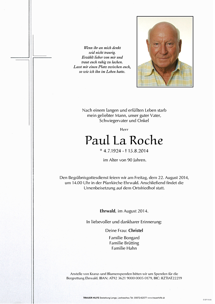 Paul La Roche